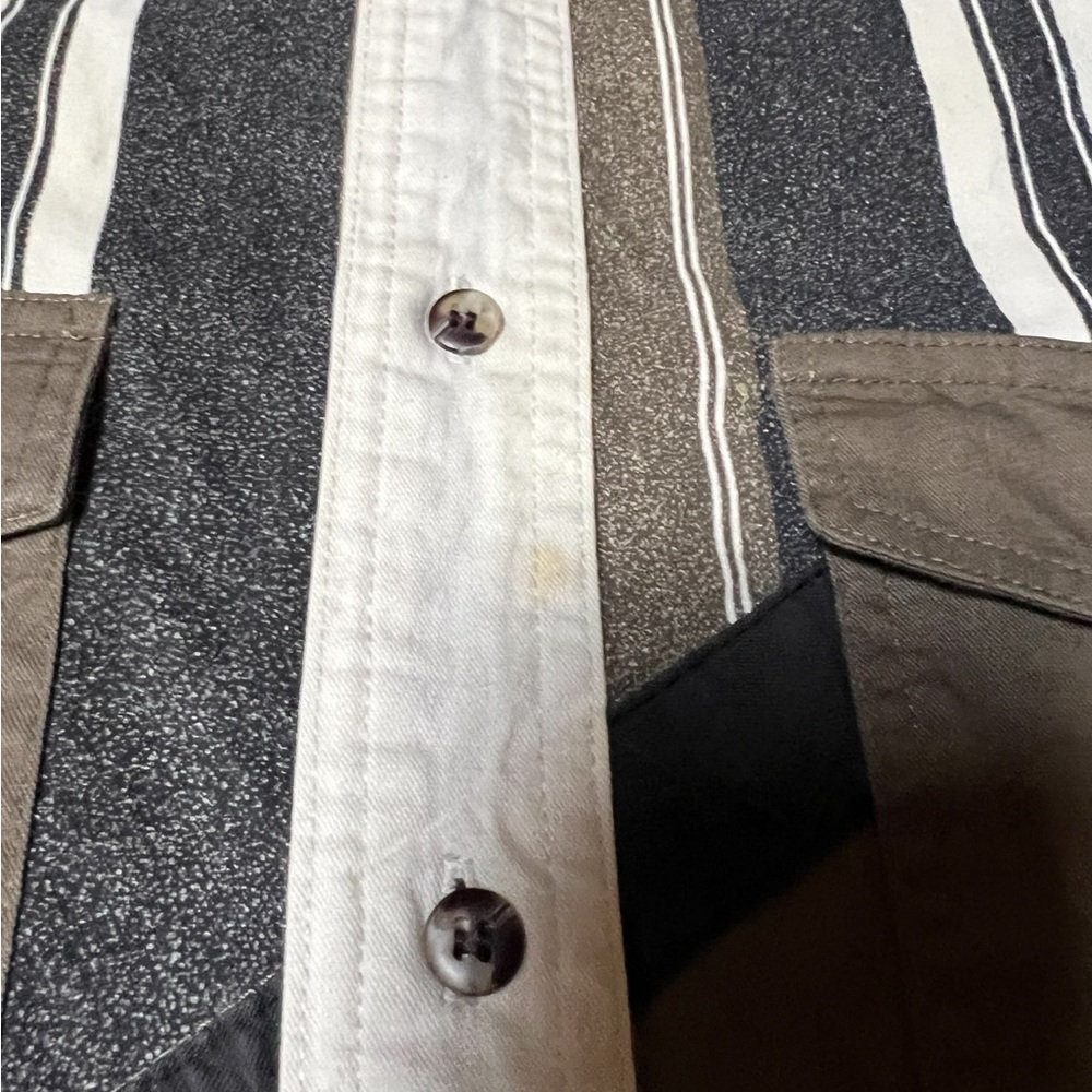 Stetson Button Front Multicolored Shirt - image 4